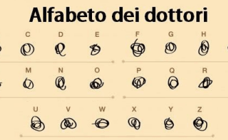 E POI DICONO CHE I DOTTORI SCRIVONO&nbsp;MALE